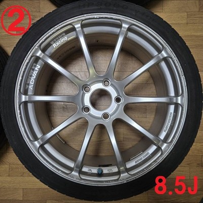 JDM Rare198.5J +35 & 9.5J +50 PCD120 BMW ADVAN Racing RSⅡ Advan RS2 F3 No Tires - Image 3