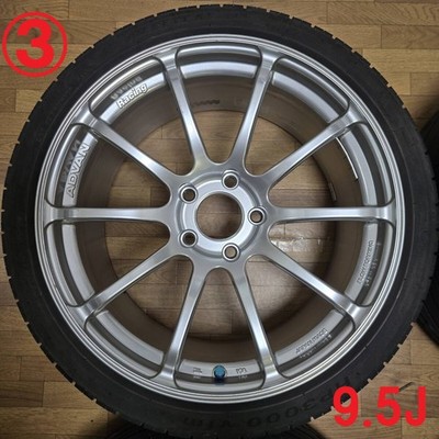 JDM Rare198.5J +35 & 9.5J +50 PCD120 BMW ADVAN Racing RSⅡ Advan RS2 F3 No Tires - Image 4