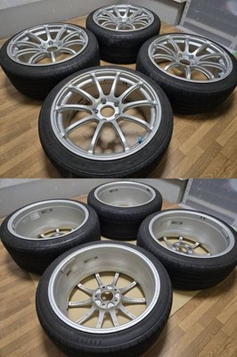 JDM Rare198.5J +35 & 9.5J +50 PCD120 BMW ADVAN Racing RSⅡ Advan RS2 F3 No Tires - Image 7