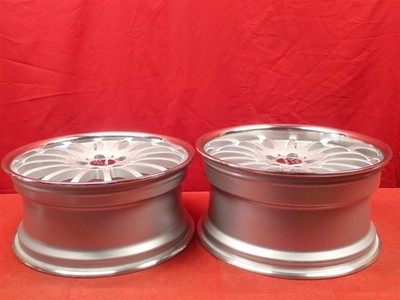 JDM Carlson CR 1/16 Used Aluminum Wheels 4Book 8.5/9.5J 19-inch PCD 11 No Tires - 画像 (9)