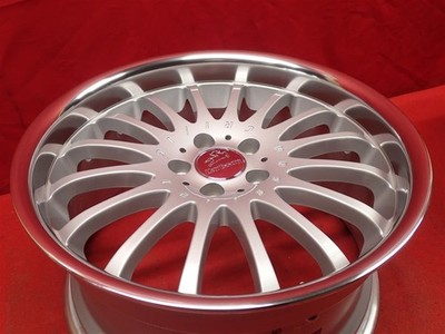 JDM Carlson CR 1/16 Used Aluminum Wheels 4Book 8.5/9.5J 19-inch PCD 11 No Tires - 画像 (10)