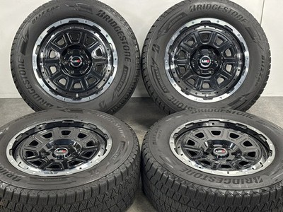 JDM Used Rare Meister wheel set 4-piece set 18x8.0J +25 PCD 139.7 (No Tires) - 画像 (2)