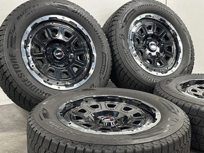 JDM Used Rare Meister wheel set 4-piece set 18x8.0J +25 PCD 139.7 (No Tires) - 画像 (3)