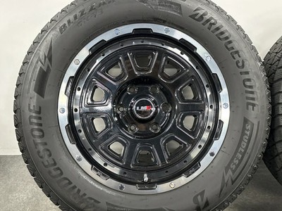 JDM Used Rare Meister wheel set 4-piece set 18x8.0J +25 PCD 139.7 (No Tires) - 画像 (6)