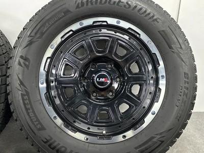 JDM Used Rare Meister wheel set 4-piece set 18x8.0J +25 PCD 139.7 (No Tires) - 画像 (7)