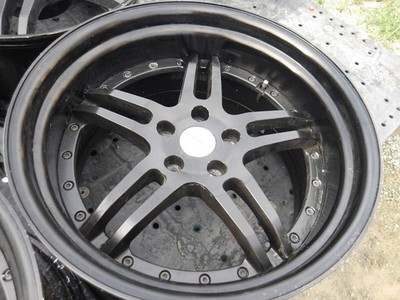 JDM Extra-wide stepped rim WORK GONOSIS GS2 MDB 19x9.5J+25 19x10.5J+20 S (No Tires) - 画像 (2)