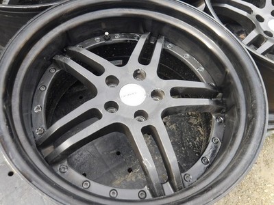 JDM Extra-wide stepped rim WORK GONOSIS GS2 MDB 19x9.5J+25 19x10.5J+20 S (No Tires) - 画像 (3)
