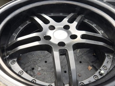 JDM Extra-wide stepped rim WORK GONOSIS GS2 MDB 19x9.5J+25 19x10.5J+20 S (No Tires) - 画像 (7)