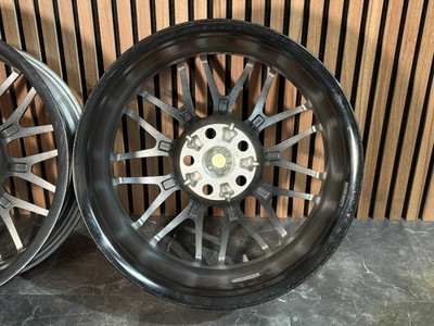 JDM Lexus LS WEDS Delmore 8J +25 120 5H Used Aluminum Wheel 194-Wheel Set B (No Tires) - 画像 (8)