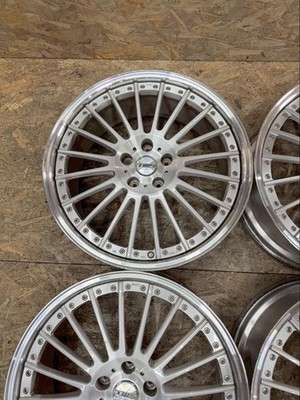 JDM RareTWS EXlete 118F 20x8.5J +53 PCD114.3 5-hole 5H lightweight forg (No Tires) - 画像 (3)