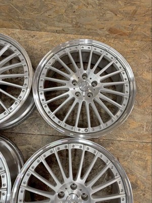 JDM RareTWS EXlete 118F 20x8.5J +53 PCD114.3 5-hole 5H lightweight forg (No Tires) - 画像 (4)