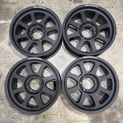 JDM RAYS TEAM DAYTONA D108 18in 8J +20 PCD139.7 4-Wheel Set for Land C No Tires