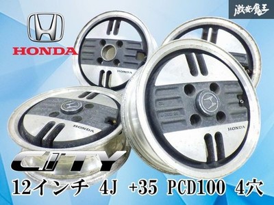 JDM Store Listing Genuine Honda EAA City R Wheels 124J +35 PCD100 4-ho No Tires