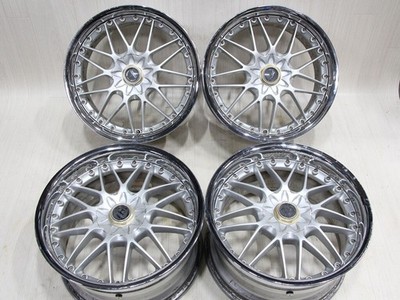JDM C213 Deep Rim Discontinued 3-Piece Bridgestone TURNING Mesh Wheels (No Tires)