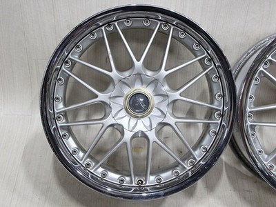 JDM C213 Deep Rim Discontinued 3-Piece Bridgestone TURNING Mesh Wheels (No Tires) - 画像 (2)
