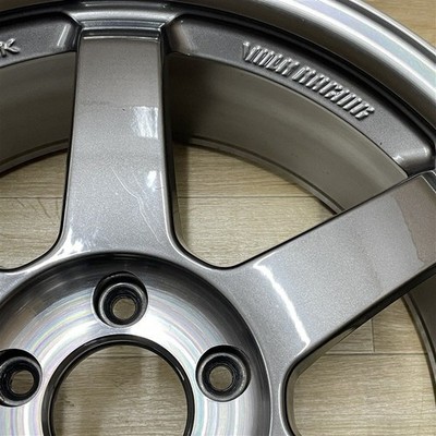 JDM WRX etc. Rays TE37 SL 9-18+45 5H114.3 18-inch wheels 4-book set 00 No Tires - Image 8