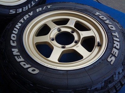 JDM RAYS Volk Racing TE37X PM 5.5J/+20 PCD 139.7 185/85R16 TOYO white No Tires - Image 4