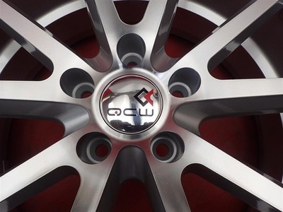 JDM Wheels with tires: 4-Wheel Set QCW QC1122 9J 20PCD120 5-hole +45 Hub dia (No Tires) - 画像 (5)
