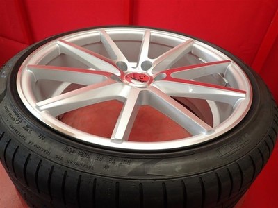 JDM Wheels with tires: 4-Wheel Set QCW QC1122 9J 20PCD120 5-hole +45 Hub dia (No Tires) - 画像 (6)