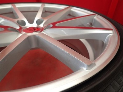JDM Wheels with tires: 4-Wheel Set QCW QC1122 9J 20PCD120 5-hole +45 Hub dia (No Tires) - 画像 (7)
