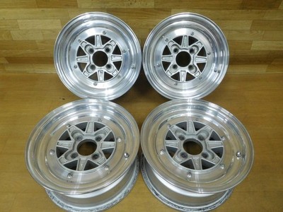 JDM 16-613Deep Rim Clean SPEED STAR MK-3 13in 6J +11 PCD100-4H Mark II (No Tires)