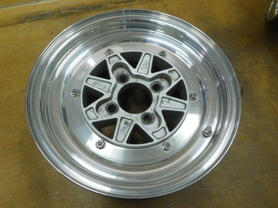 JDM 16-613Deep Rim Clean SPEED STAR MK-3 13in 6J +11 PCD100-4H Mark II (No Tires) - 画像 (4)
