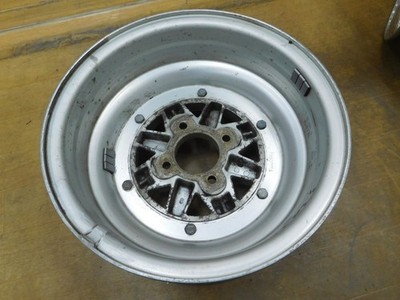 JDM 16-613Deep Rim Clean SPEED STAR MK-3 13in 6J +11 PCD100-4H Mark II (No Tires) - 画像 (5)