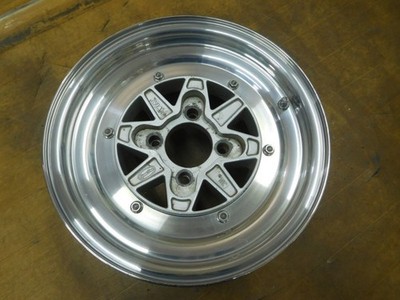 JDM 16-613Deep Rim Clean SPEED STAR MK-3 13in 6J +11 PCD100-4H Mark II (No Tires) - 画像 (6)