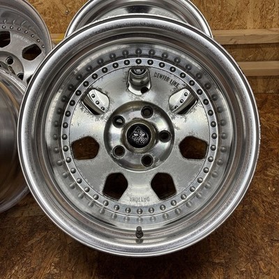 JDM Rare Size Super Deep Rim Center Line Daytona 16x10J-40 120.65 No Tires - Image 4