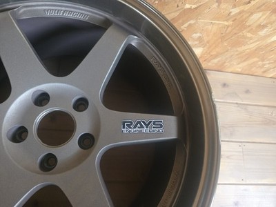 JDM Out of print RAYS TE37 10.5J +35 R19 5h 114.3 RX-7 NSX Skyline Ray No Tires - Image 5