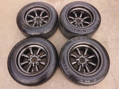 JDM Deep Rim RS Watanabe Eight Spoke 148J/9J OFF-6/-19 approx. 4H PCD1 No Tires
