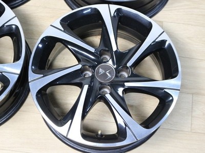 JDM Rare CITROEN DS3 Genuine 6J +23 16in PCD108 4-hole RONAL wheels f No Tires - Image 2