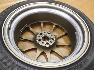 JDM 15-195Rare forgingRays CE28 17in 7.5J +33 PCD98-5 Half Romeo 156 G No Tires - Image 5