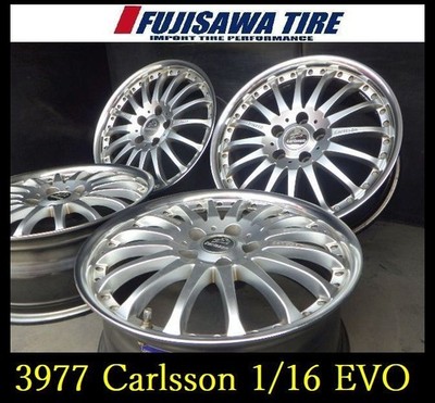 JDM 3977ACarlsson 1/16 EVO17x7.0J 5-hole PCD112 +404-Wheel Set 3977-26 (No Tires)