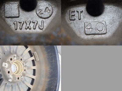 JDM 3977ACarlsson 1/16 EVO17x7.0J 5-hole PCD112 +404-Wheel Set 3977-26 (No Tires) - 画像 (8)
