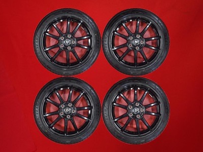 JDM 4-Wheel Set Goodyear Ice Navi 8 205/45R17 5-Spoke Aluminum Wheels 7. (No Tires)