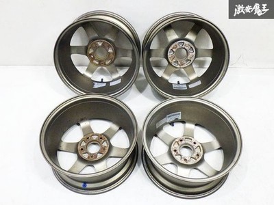 JDM Forging RAYS VR TE37C 16x7J +42 5-hole PCD114.3 Wheel 4-Wheel Set Civic I (No Tires) - 画像 (7)