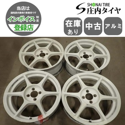 JDM 4-Wheel Set Shipped to Company Address 17x7J P1 Racing Aluminum Whe (No Tires)