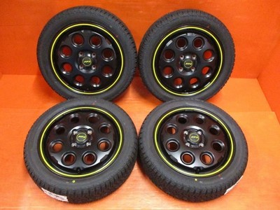 JDM S4AME PPX MIL:8 15x4.5J +45 PCD100 4H GEOLANDAR A/T G015 165/55R15 (No Tires)