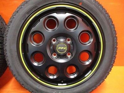 JDM S4AME PPX MIL:8 15x4.5J +45 PCD100 4H GEOLANDAR A/T G015 165/55R15 (No Tires) - 画像 (3)