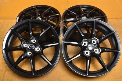 JDM Used Mazda ND Roadster wheels 16x6.5J +45 offset 1-piece 4-hole 4- No Tires