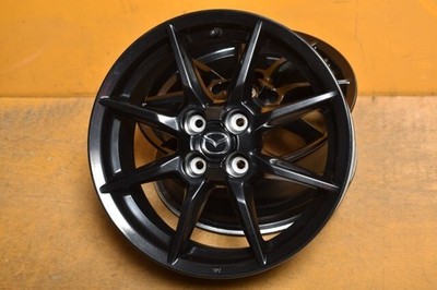 JDM Used Mazda ND Roadster wheels 16x6.5J +45 offset 1-piece 4-hole 4- No Tires - Image 2