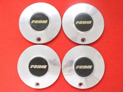JDM Set of 4 used aftermarket PRIME wheels: center caps center covers No Tires