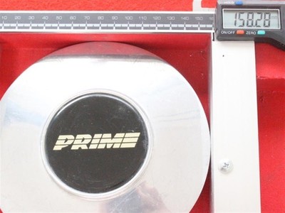 JDM Set of 4 used aftermarket PRIME wheels: center caps center covers No Tires - Image 2