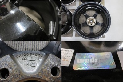JDM weds sport RN-05M 188J +45 114.3 Suitable for Alphard Vellfire Har No Tires - Image 8