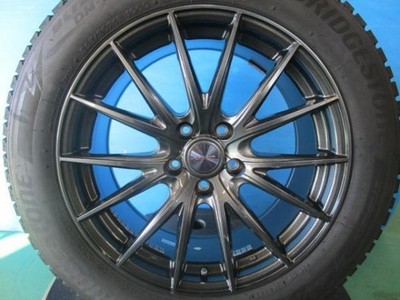 JDM 2025 Model Tires 225/50R18 99W Aluminum 8J +45 Corolla Black Atenz No Tires - Image 3