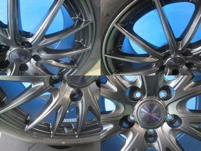 JDM 2025 Model Tires 225/50R18 99W Aluminum 8J +45 Corolla Black Atenz No Tires - Image 7
