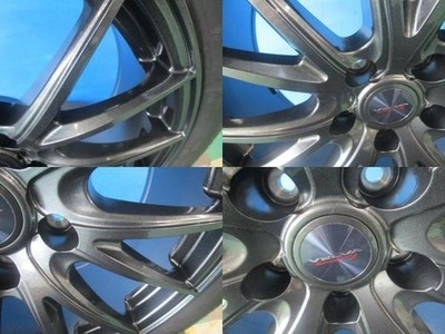 JDM 2025 Model Tires 225/50R18 99W Aluminum 8J +45 Corolla Black Atenz No Tires - Image 9