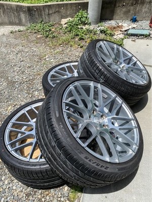 JDM PCD112 194Book set 8.5j 9.5j +40 GROUNDFORCE GF7 American forged w No Tires