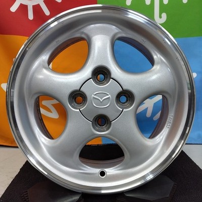 JDM Rare MAZDA NB Roadster Genuine 6J+40 100-4H Hub 54mm Custom Kei No Tires